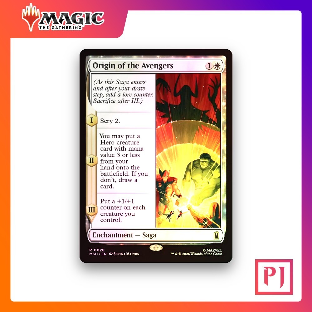 [MTG] Origin of the Avengers (#28) [MSH] [WHITE] [RARE] | Magic the Gathering