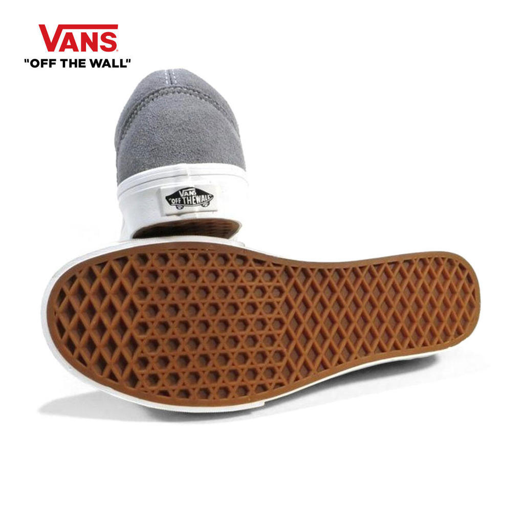 VANS حذاء Old Skool شامواه — رمادي — صورة 5
