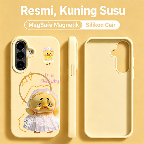 Silicone Jelly Soft Duck [Heartcasing] Casing Hp Realme C75X C71 P3 Lite C85 Pro 5G Note 70 60X C75 