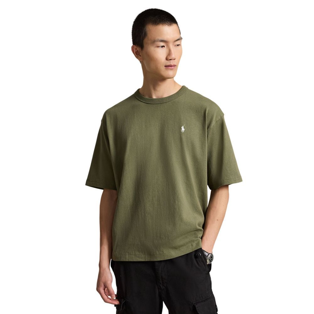 Polo Ralph Lauren เสื้อยืดผู้ชาย รุ่น MNPOTSH1N823454 สีเขียว — صورة 2