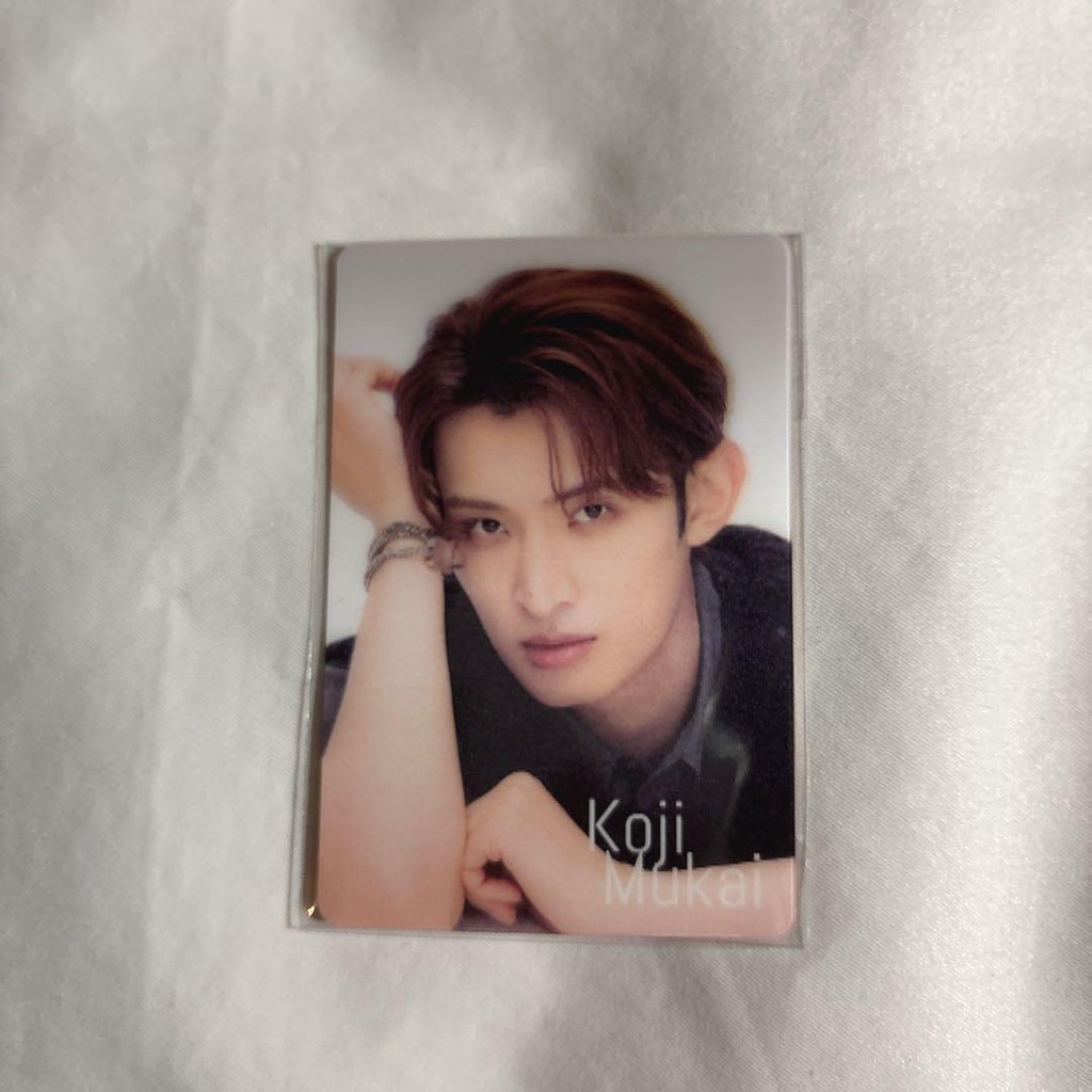 【Direct from Japan】การ์ดแอบดู SnowMan Mukai Koji SnowWorld【Japan Exclusive】