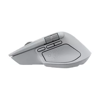 LOGITECH MOUSE WIRELESS (เมาส์ไร้สาย) MX MASTER 4 PALE GREY (BLUETOOTH) - A0175267