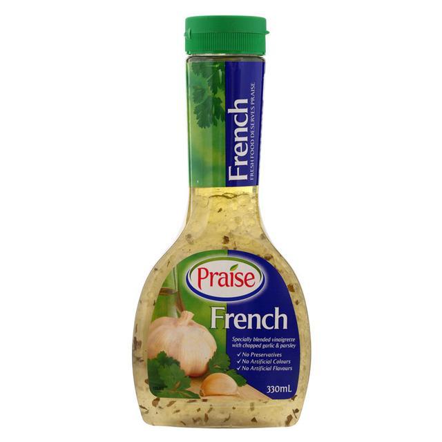 🌋 เพรสน้ำสลัดเฟร้นซ์ 330มล 🌠 Praise Salad Dressing French 330ml. ✨ 9310047206244 🚀 pantry-and-ingred