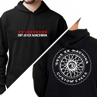 Deus Ex Machina เสื้อฮู้ดโอเวอร์ไซส์