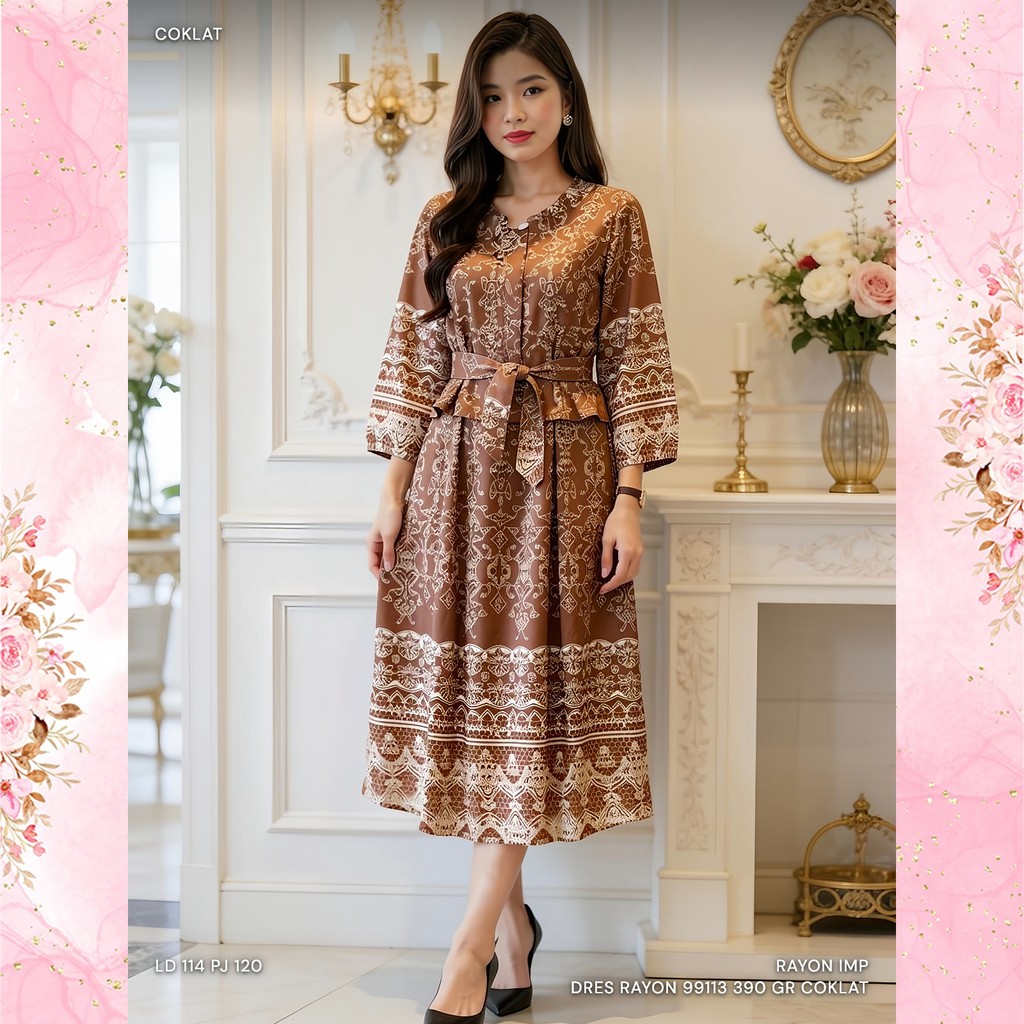 RAYON DRESS 99113 390 GR Direct Order
