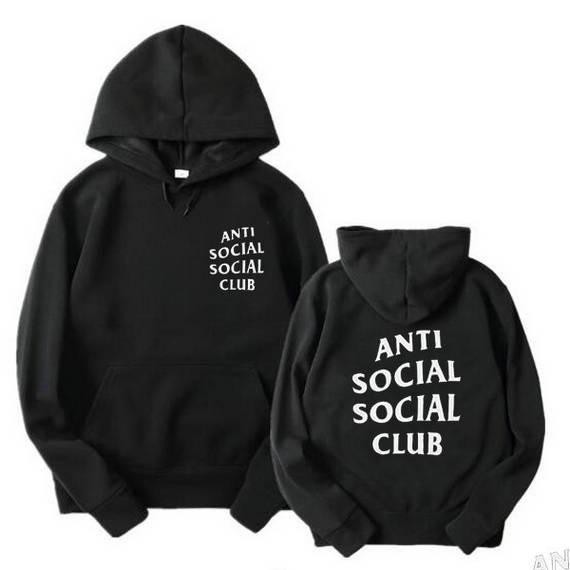 (🔥พร้อมส่ง🔥) ผู้ชาย Anti Social Club Assc เสื้อฮู้ดแขนยาวอ ผ้าฝ้าย 100%#ใส่ขับรถ ออกทริป เล่นกีฬาได้