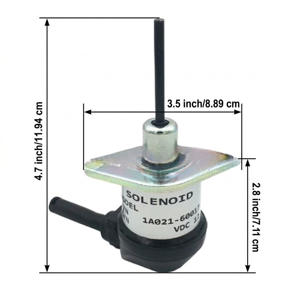 812V 1A021-60015 1A021-60017 1A021-60016 การใช้ปิดหยุด Solenoid สําหรับ Kubota