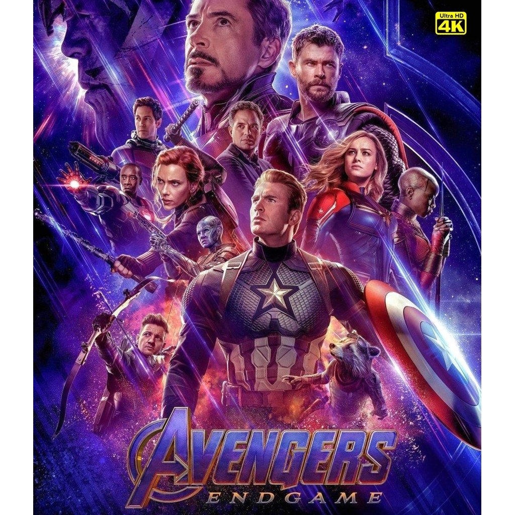 4K - Avengers: Endgame (2019) 4K UHD ⭐8.2/10 Robert Downey Jr.