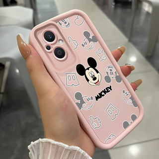 เคสสำหรับ OPPO Reno 7Z 5G 8Z 5G 7 Lite 5G 8 Lite 5G เคสโทรศัพท์หนูน่ารักสามสีซิลิโคนกันกระแทก