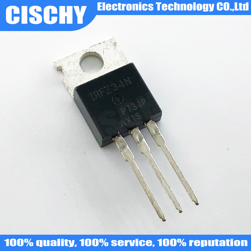 10 ชิ้น/ล็อต IRFZ24N TO220 IRFZ24NPBF TO-220 IRFZ24 IRFZ34N IRFZ34 IRFZ44N IRFZ44 IRFZ46N IRFZ46 IRF