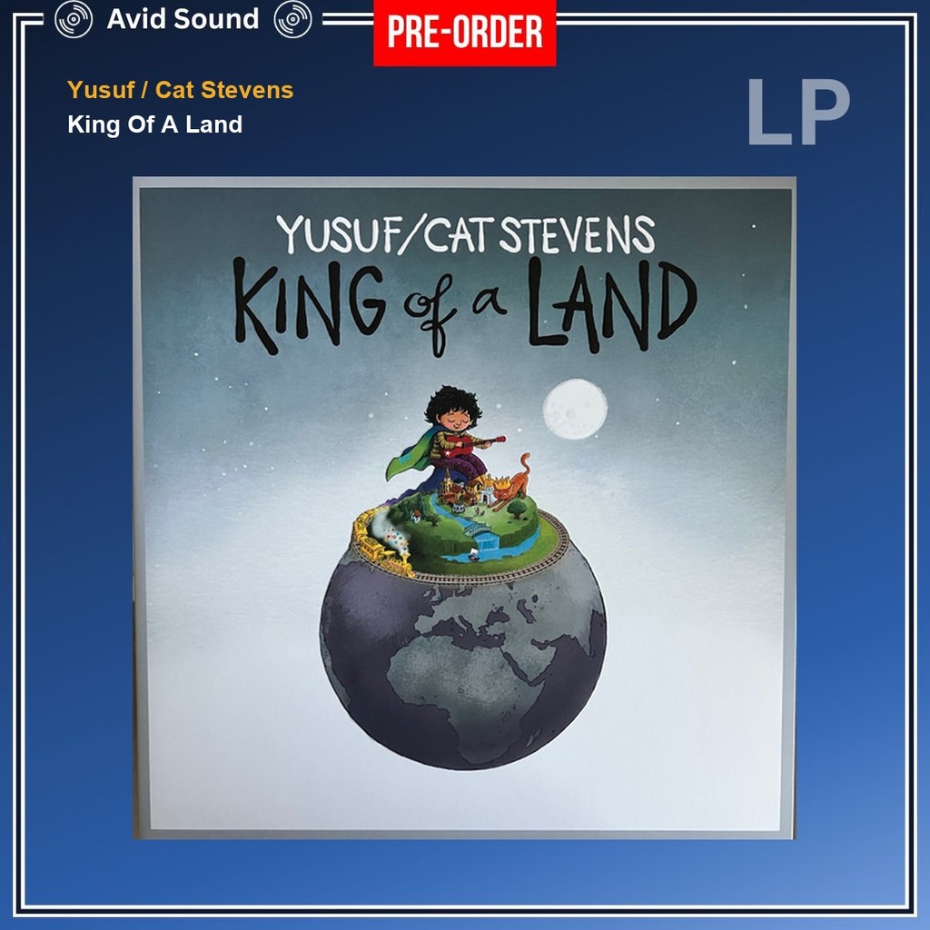 Pre-Order แผ่นเสียง Yusuf / Cat Stevens King Of A Land ใหม่ ซีล Yusuf / Cat Stevens Vinyl LP