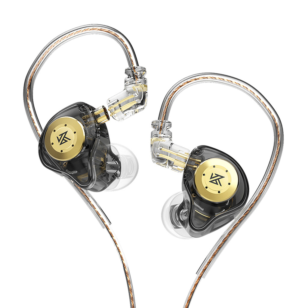 In-Ear Stage Monitor หูฟัง Dual Magnetic Dynamic Unit หูฟัง Shock Bass หูฟัง 0.75 มม.De