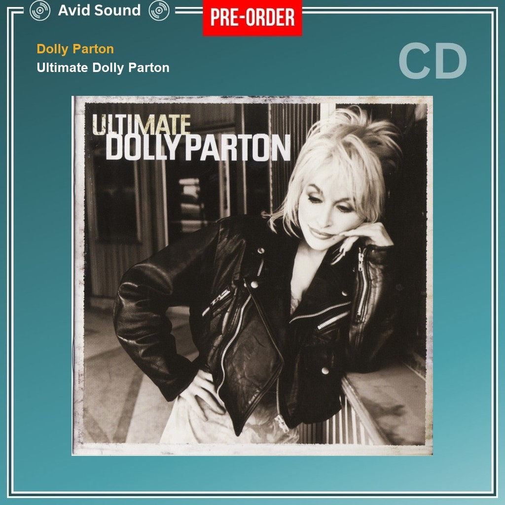 Pre-Order CD แผ่นซีดี Dolly Parton Ultimate Dolly Parton ใหม่ ซีล Dolly Parton CD