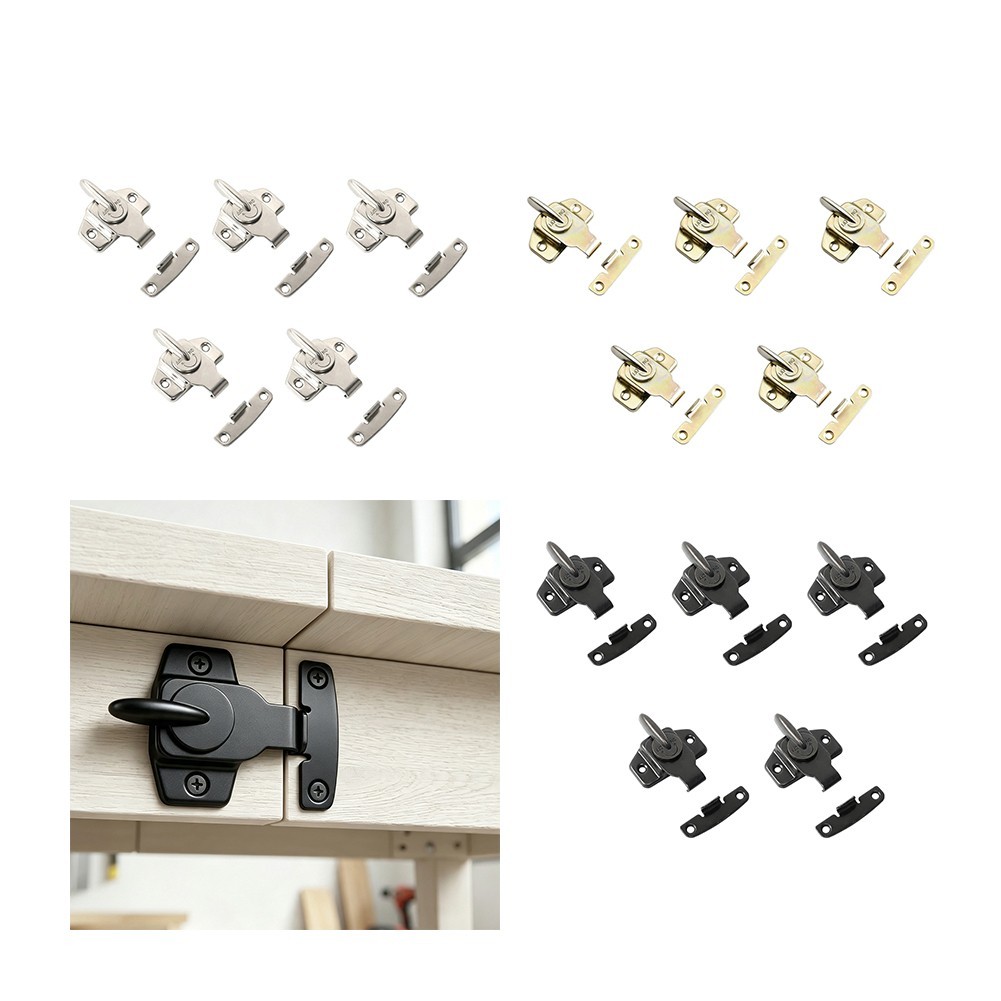 8NEWfor Heavy-Duty Pivoting Dining Table Latch: Secure Leaf Alignment with Style!