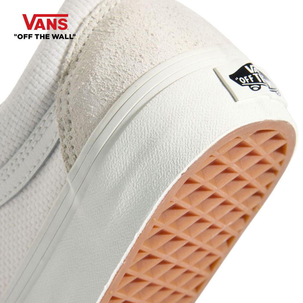 VANS حذاء Old Skool منسوج — أبيض — صورة 6