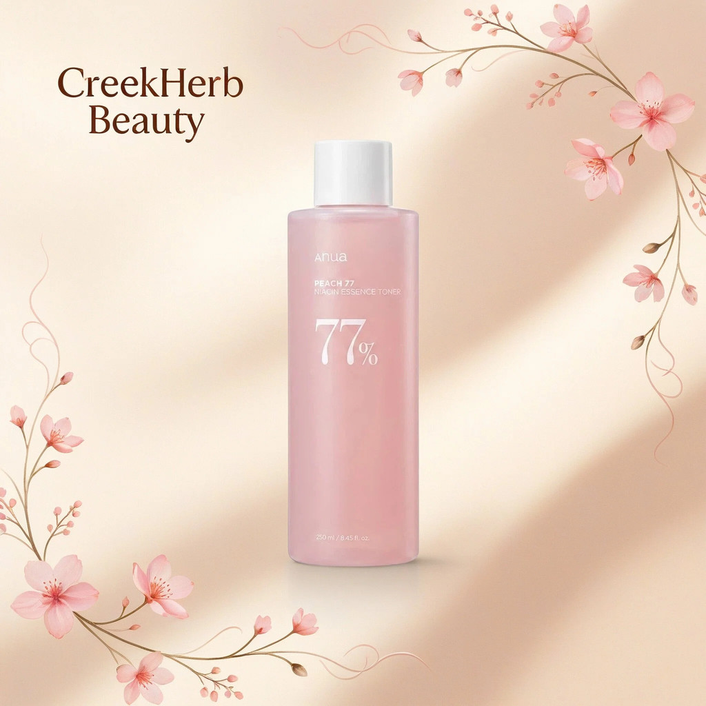 Peach Niacin Essence Toner Brightening Facial Toner สําหรับสีผิวไม่สม่ําเสมอหมองคล้ํา