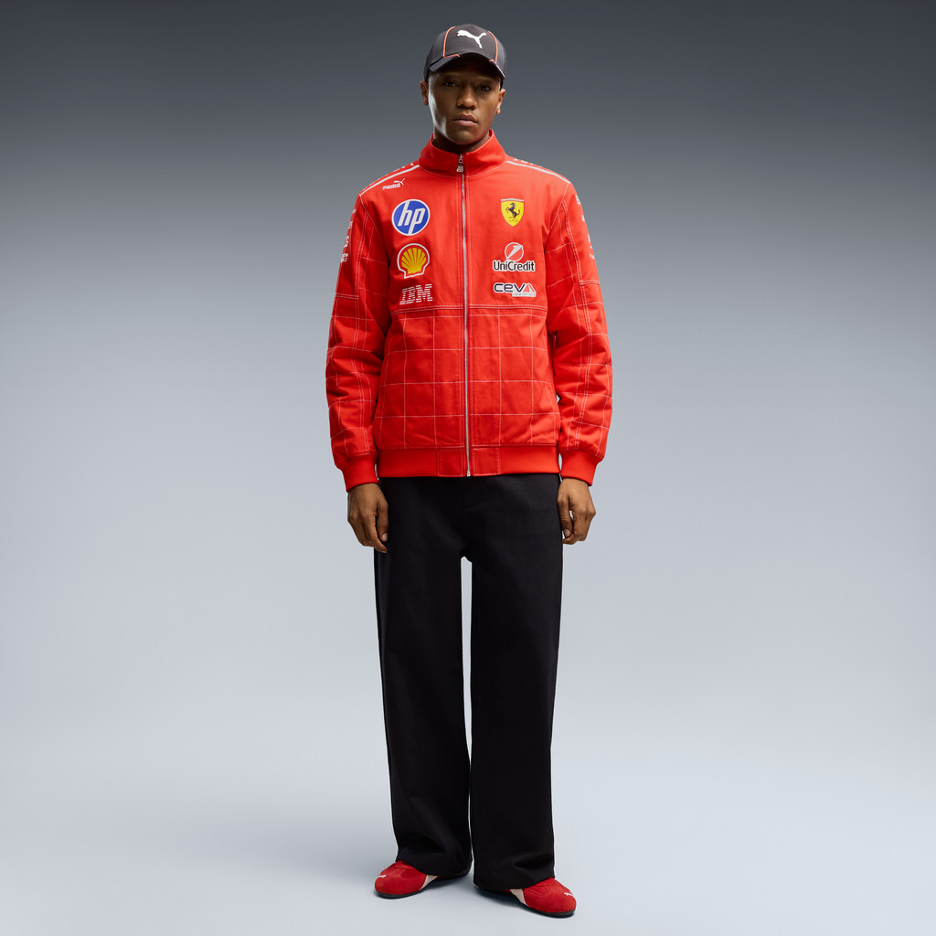 PUMA Moto Scuderia Ferrari HP Replica Special Monza Bomber Jacket Men สีแดง - 71439501 — صورة 2