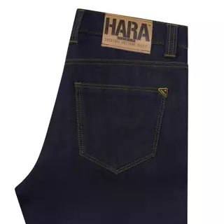 Hara HMR1-8801 Premium Limited 2026 ยีนส์ผ้าริม มิดไนท์ กระบอกใหญ่ 18 Oz Selvedges Regular fit jeans ปลายขา 8.5 นิ้ว