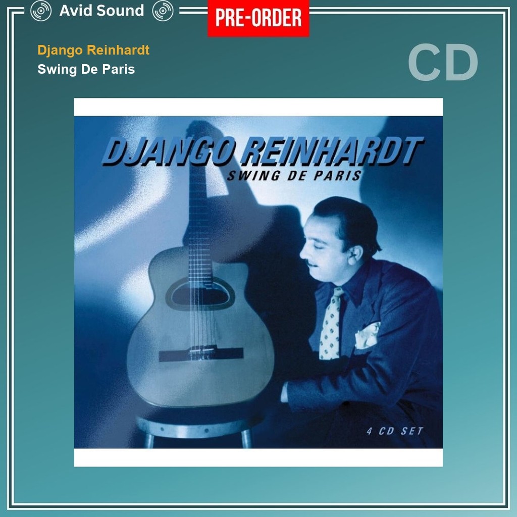 Pre-Order CD แผ่นซีดี Django Reinhardt Swing De Paris ใหม่ ซีล Django Reinhardt CD