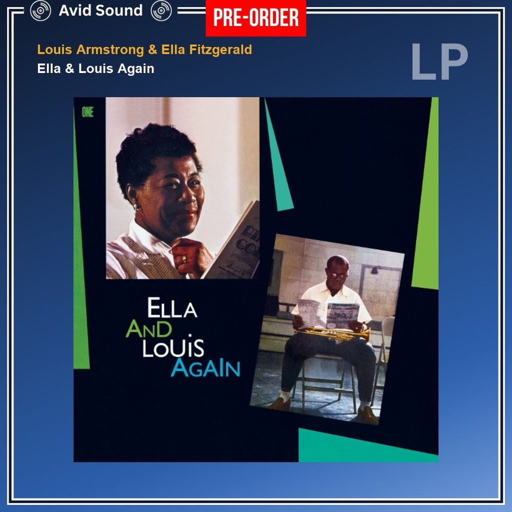 Pre-Order แผ่นเสียง Louis Armstrong & Ella Fitzgerald Ella & Louis Again Louis Armstrong & Ella Fitz