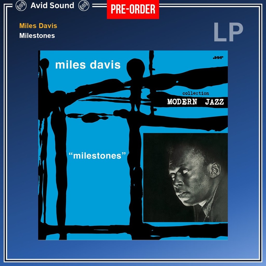 Pre-Order แผ่นเสียง Miles Davis Milestones ใหม่ ซีล Miles Davis Vinyl LP