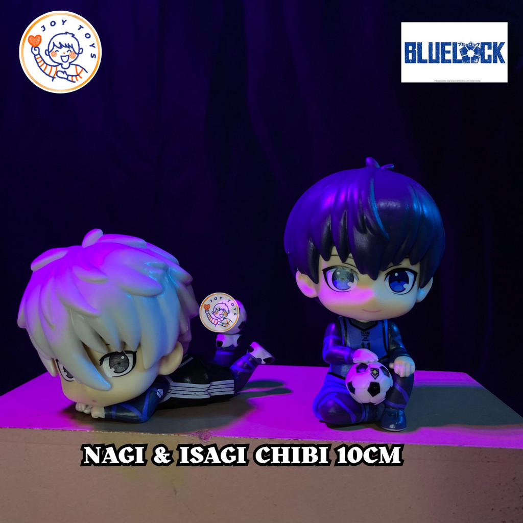 NAGI & ISAGI CHIBI 10 ซม. 2 ชิ้น 170 BLUE LOCK ANIME ACTION FIGURE ของเล่น