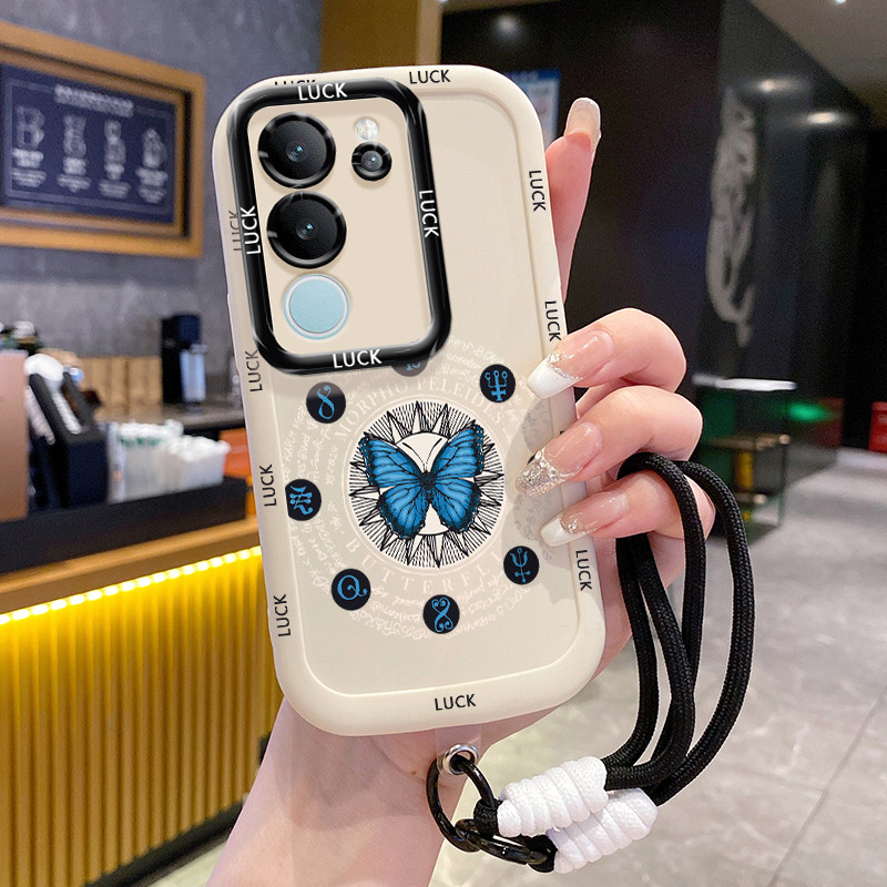 เคส VIVO V29 5G V29E 5G V29 Pro 5G พร้อมเชือกเส้นเล็กแฟชั่น