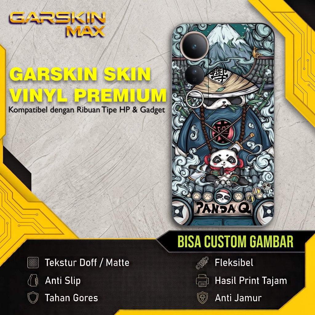 Garskin vivo V50 LITE 4G Fullbody - ซื้อ 1 แถม 2 - panda Q - Skin case protector ไวนิล