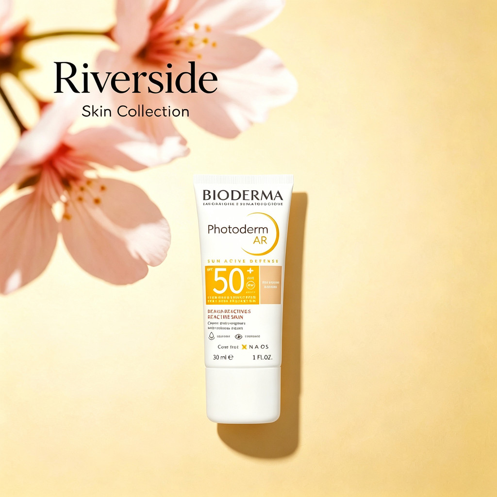 Bioderma Photoderm AR SPF50+ ครีมกันแดดย้อมสีสําหรับ Reactive & Redness‐Prone Skin