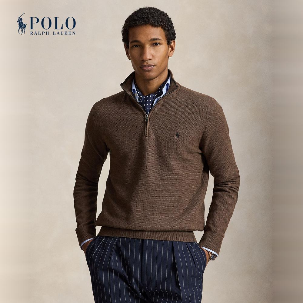 Polo Ralph Lauren เสื้อสเวตเตอร์ผู้ชาย รุ่น MNPOSWE16822713 สีน้ำตาล