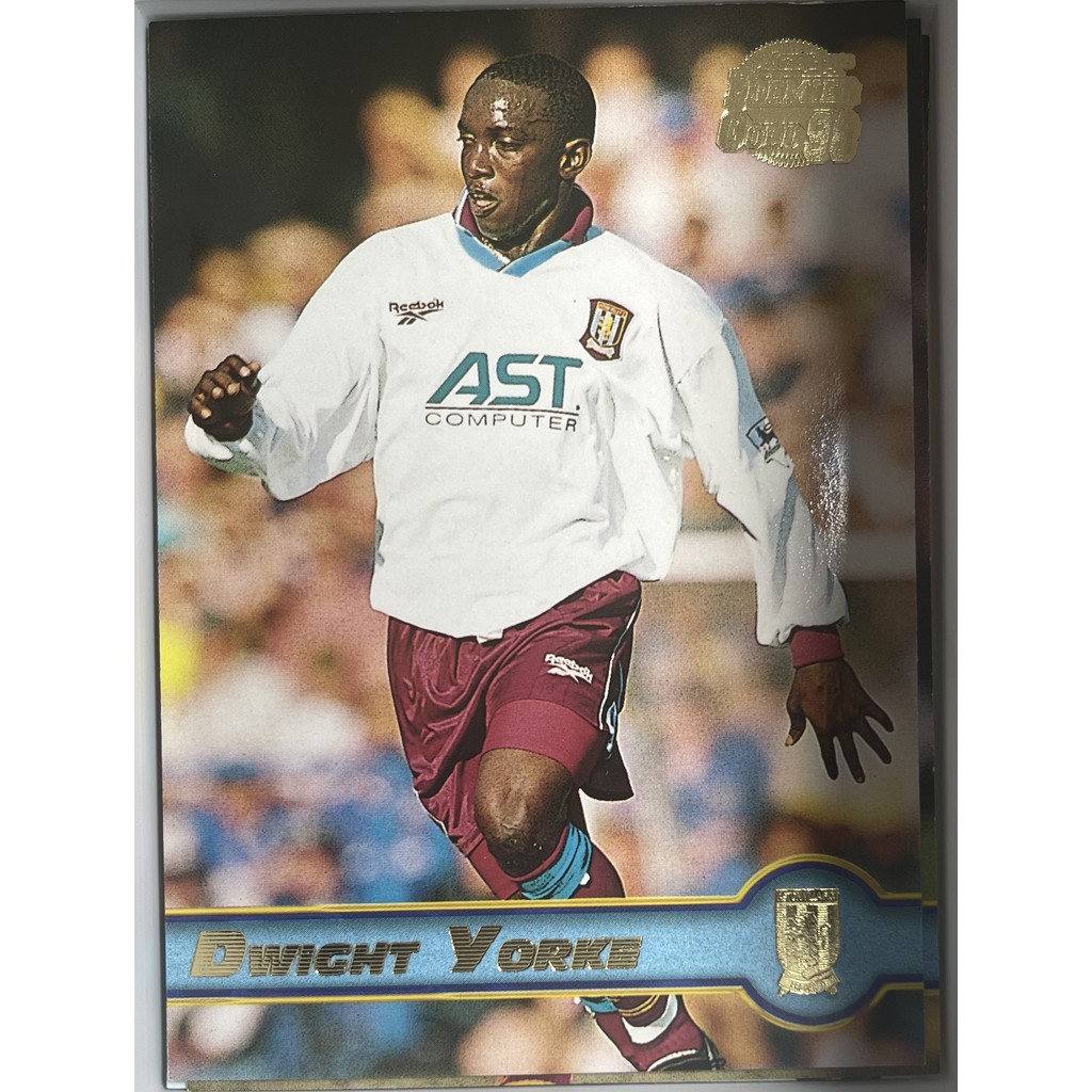 Merlin Premier Gold 98 - Aston Villa Cards - 16 - Dwight Yorke