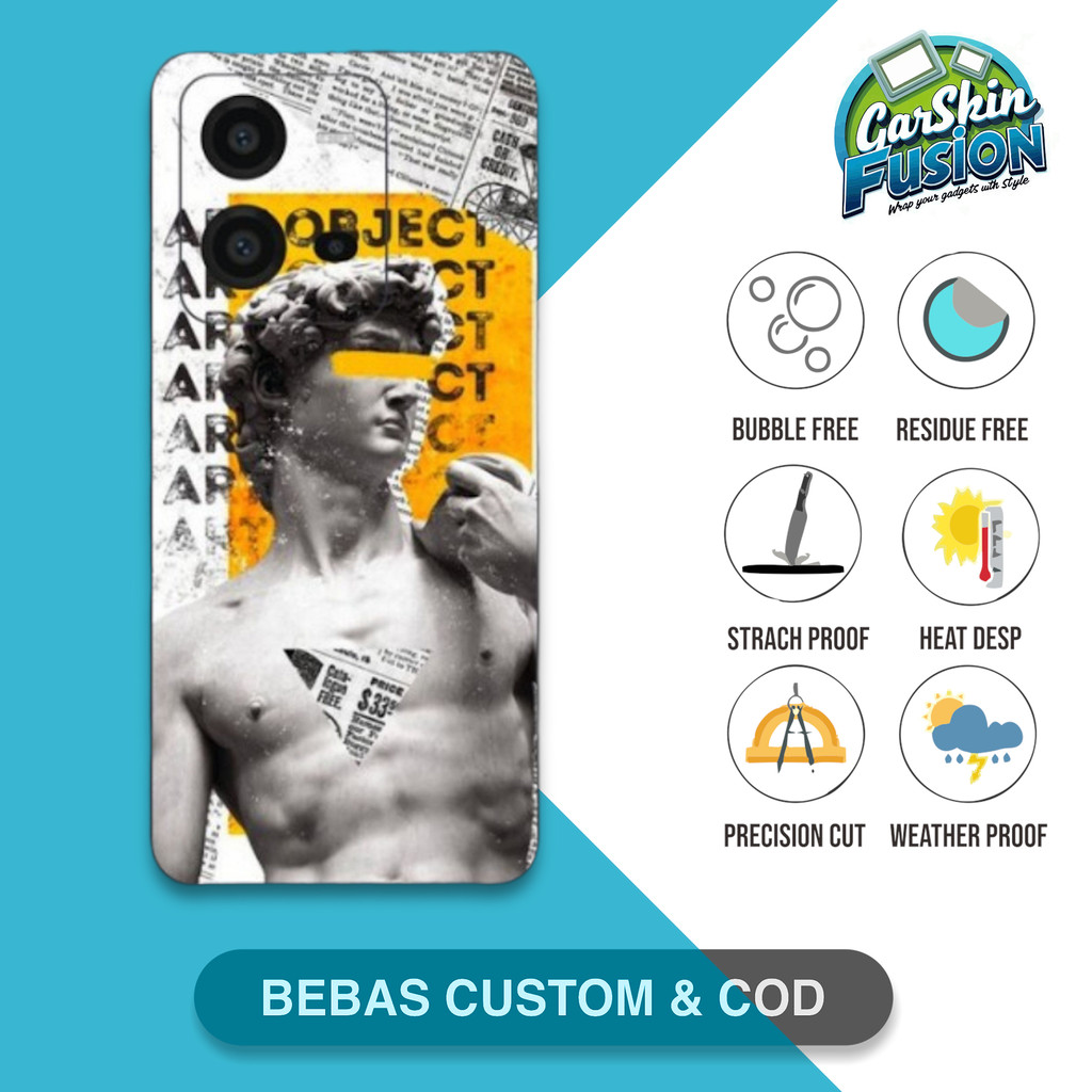 Garskin Skin Vivo V25 5G 5 เคสกันรอย | By Fusion Code - QL8