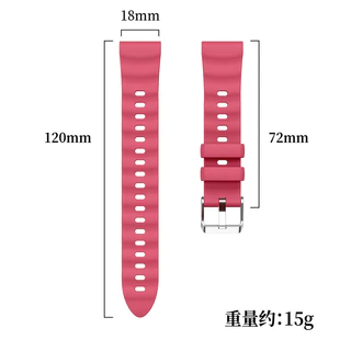 สําหรับ Garmin Venu 4 41mm สายรัดซิลิโคนอ่อนนุ่มสายรัดระบายอากาศกว้าง 18 มม.