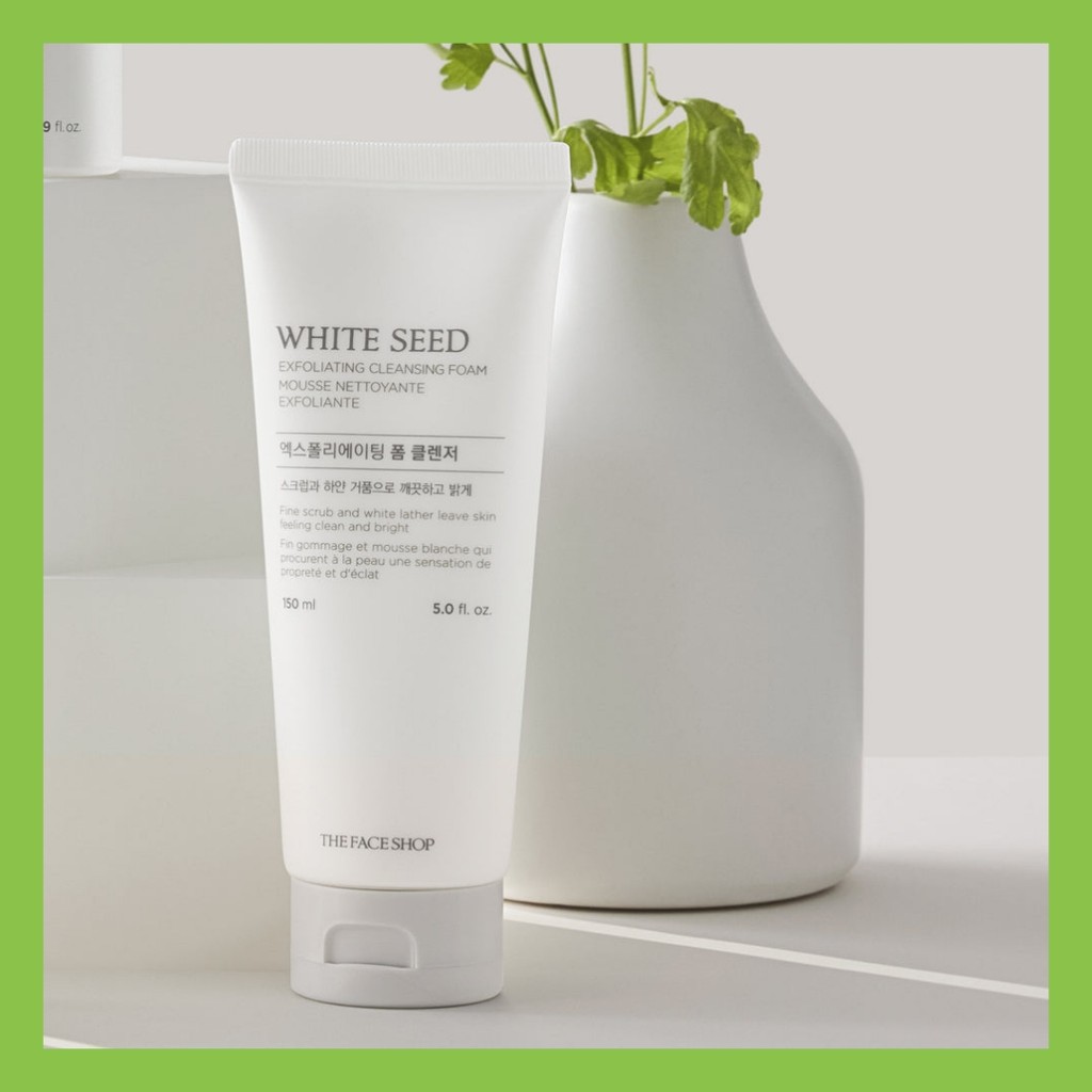 The Face Shop White Seed Exfoliating Foam Cleanser 150ml