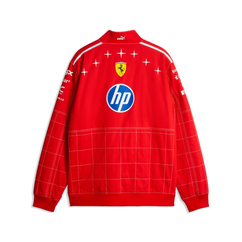 PUMA Moto Scuderia Ferrari HP Replica Special Monza Bomber Jacket Men สีแดง - 71439501 — صورة 6