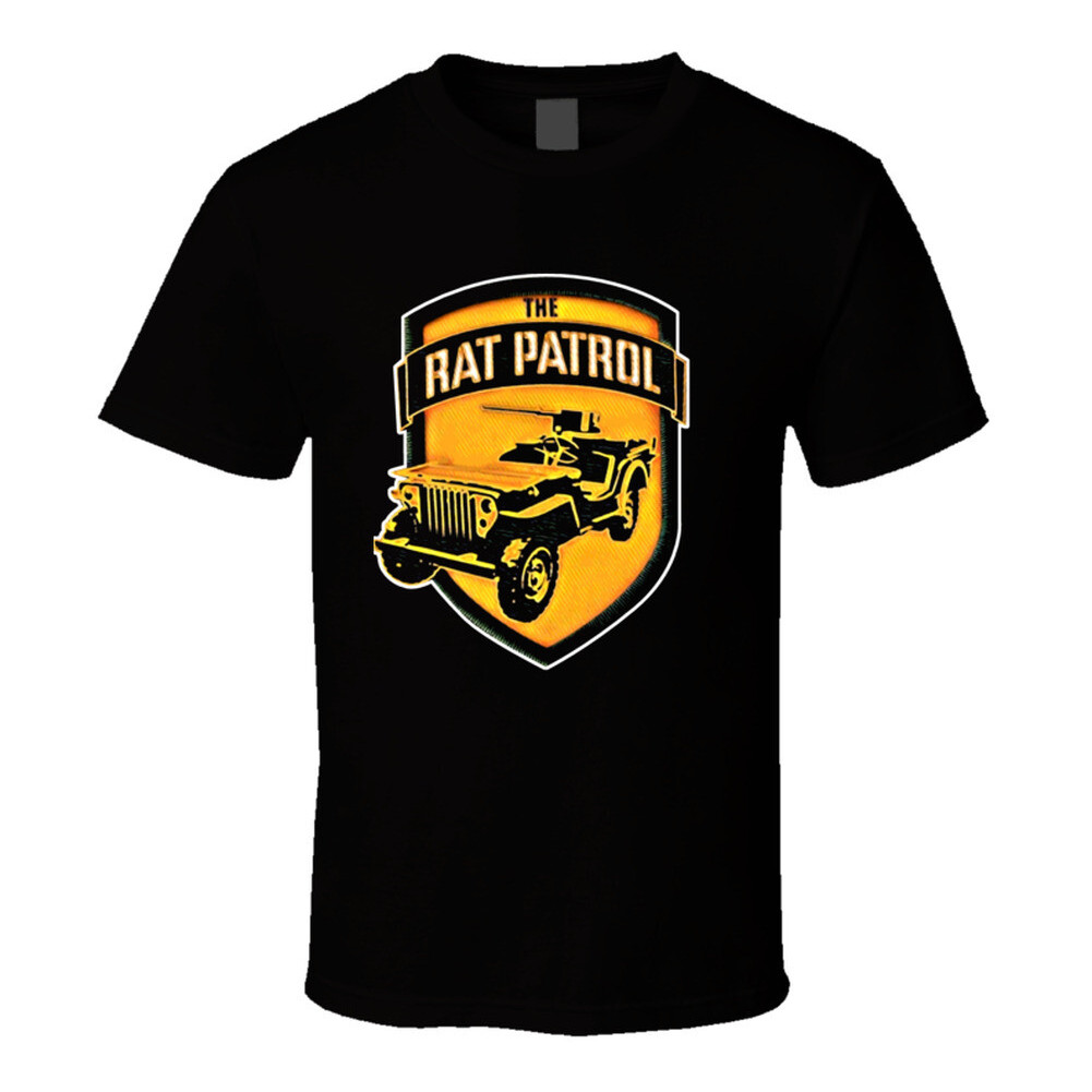 เสื้อยืด Rat Patrol Retro Tv Show