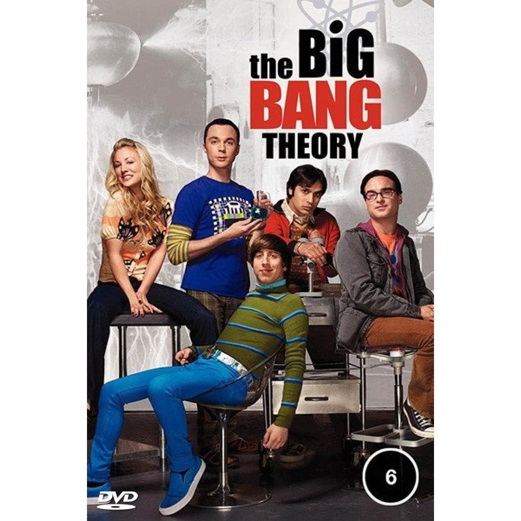 แผ่น DVD The Big Bang Theory Season 6