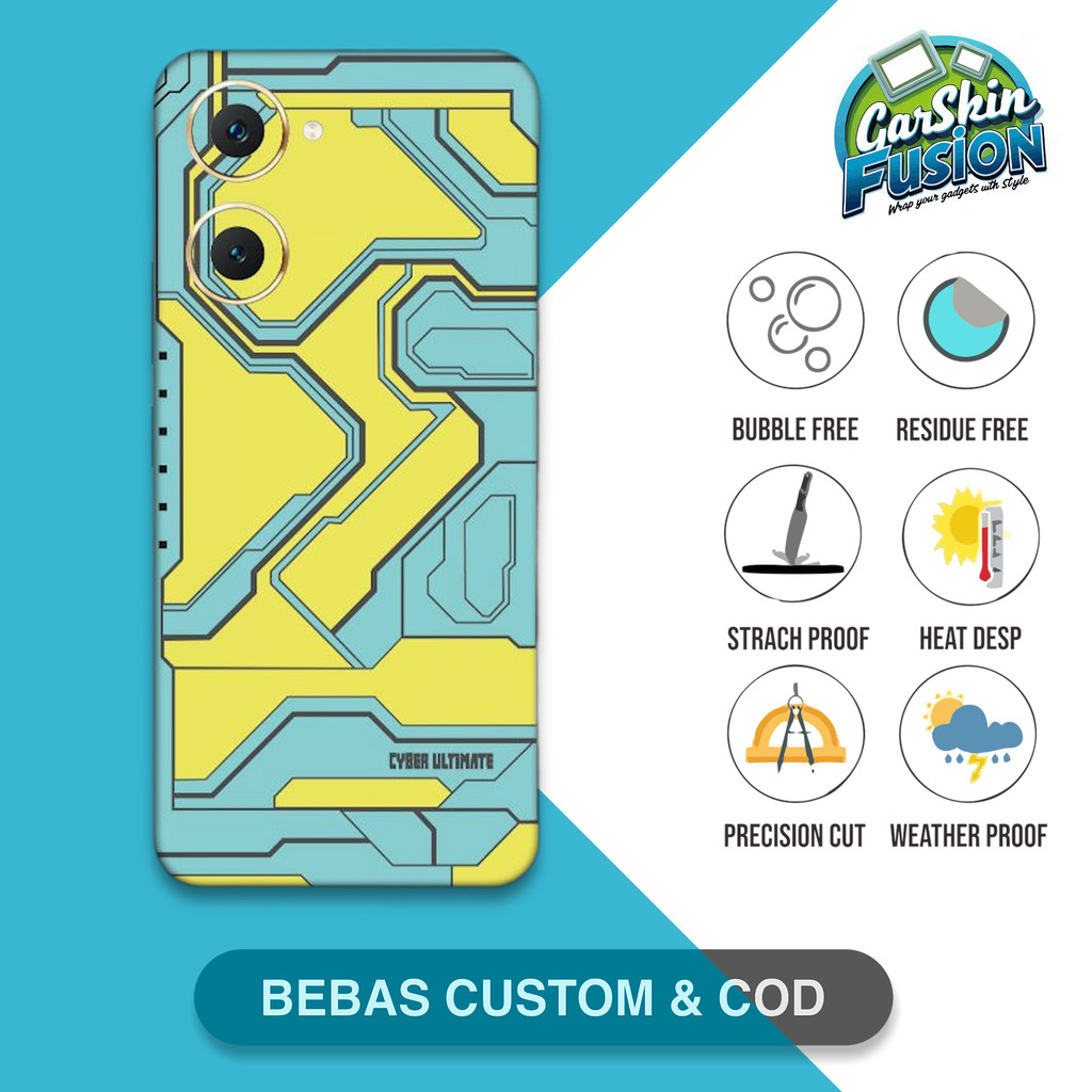 Garskin Skin Vivo Y03 Ultimate v2 เคสกันรอย | By Fusion Code - q1c