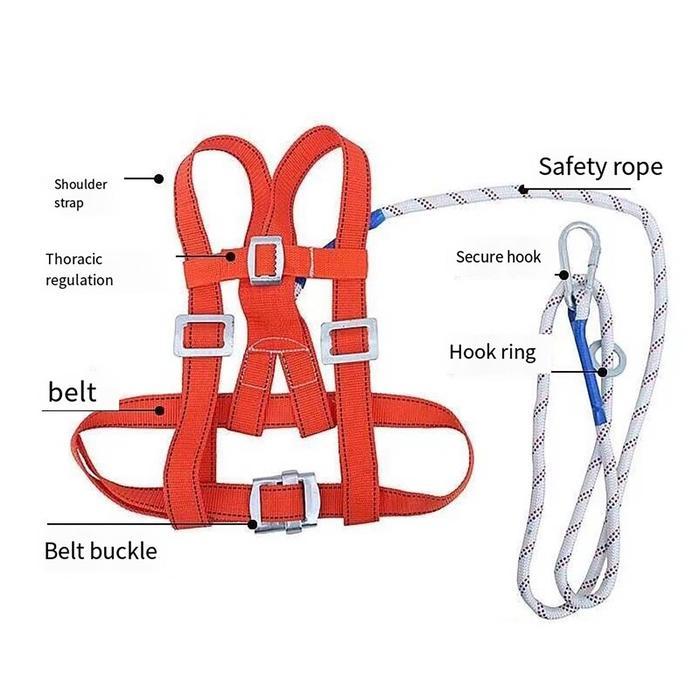 Gjah Construction Safety Belt Work/Full Body Safety/Safety Body Harness Belt Work