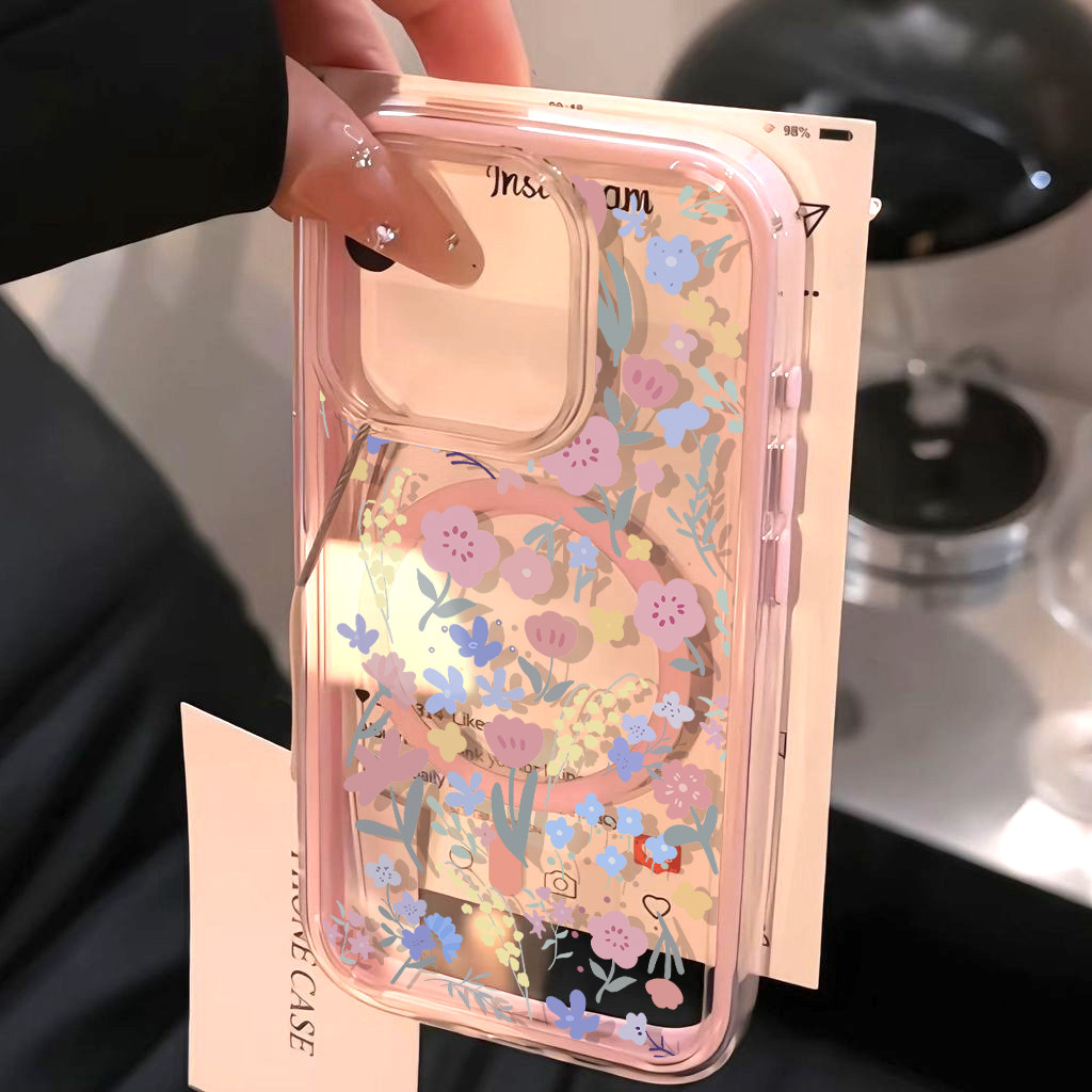 [Infinite Case] Flower Casing Vivo Y500 T5 Pro 5G Y05 Y31D Pro Y11D Y21D V50 Y400 Iqoo Z11X Y29 4G Z