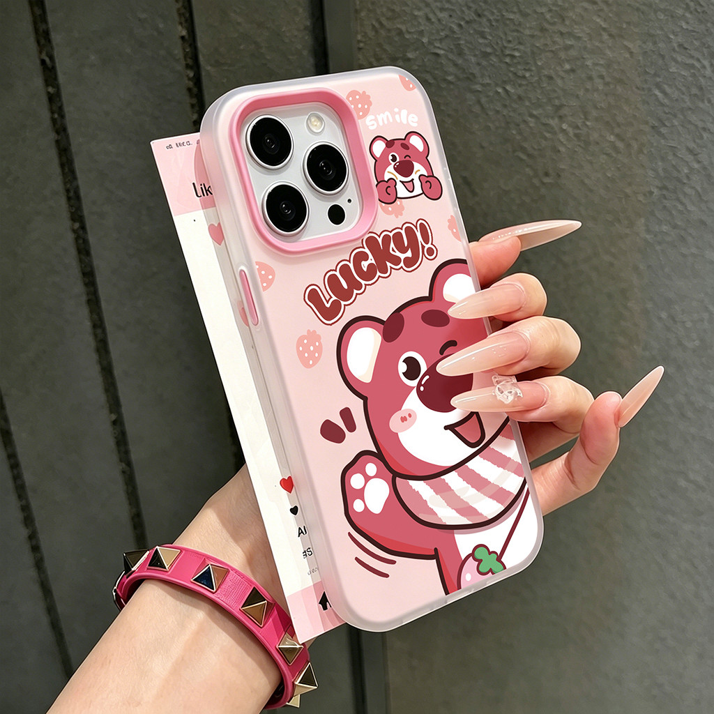 HP หมีสีน่ารักเคสโทรศัพท์สําหรับVivo V70 Fe Y05 Jelly 2In1 Y11D Y31D Pro V60 Lite Y19S Pro T5 Pro 5G