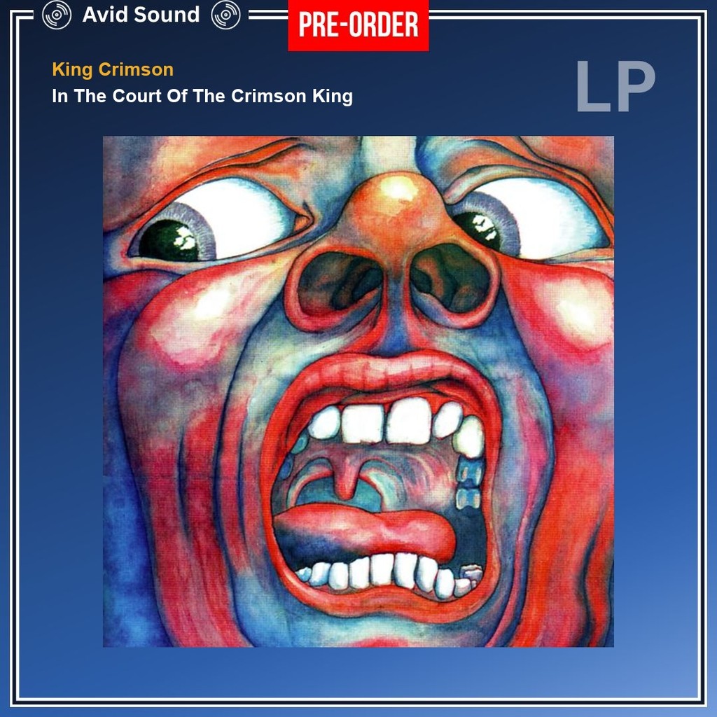 Pre-Order แผ่นเสียง King Crimson In The Court Of The Crimson King ใหม่ ซีล King Crimson Vinyl LP