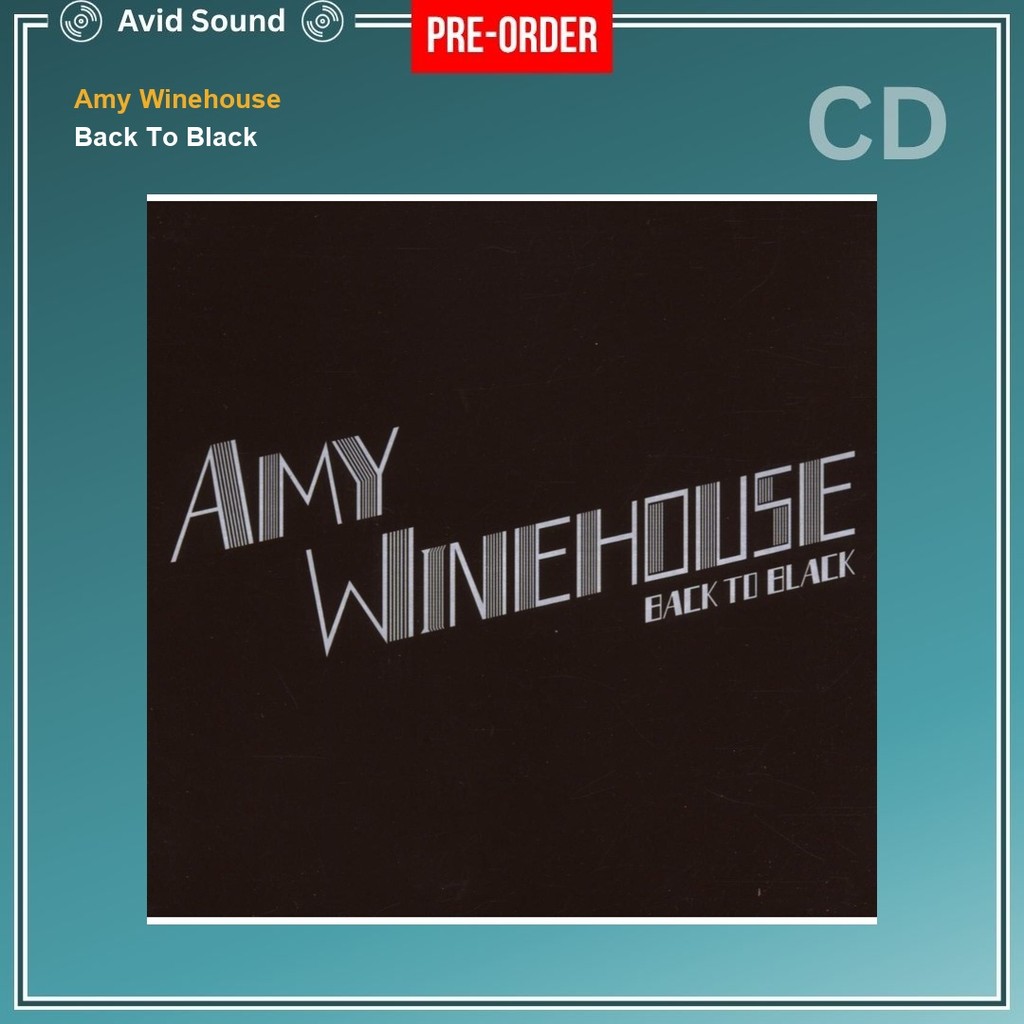 Pre-Order CD แผ่นซีดี Amy Winehouse Back To Black ใหม่ ซีล Amy Winehouse CD