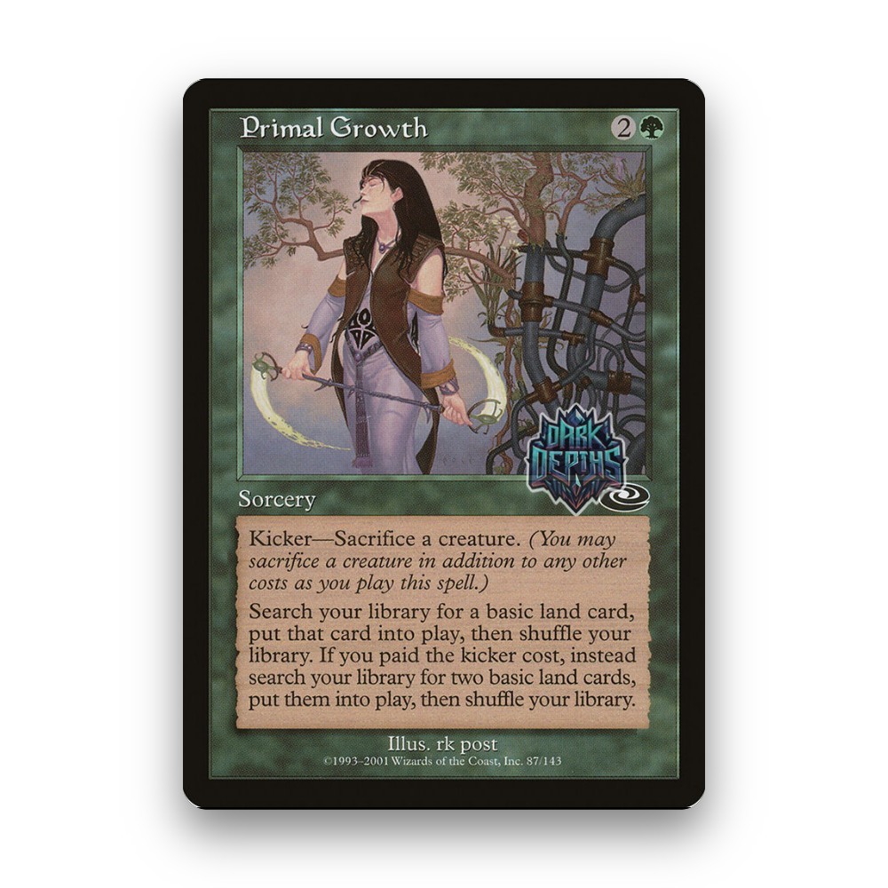 [MTG] Primal Growth (#87) [PLS] [GREEN] [COMMON] | Magic the Gathering