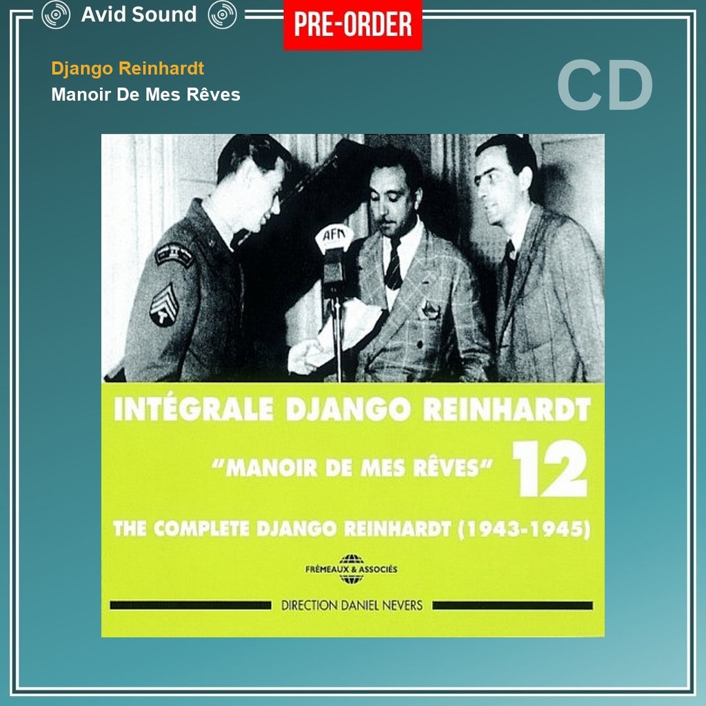 Pre-Order CD แผ่นซีดี Django Reinhardt Manoir De Mes Rêves ใหม่ ซีล Django Reinhardt CD