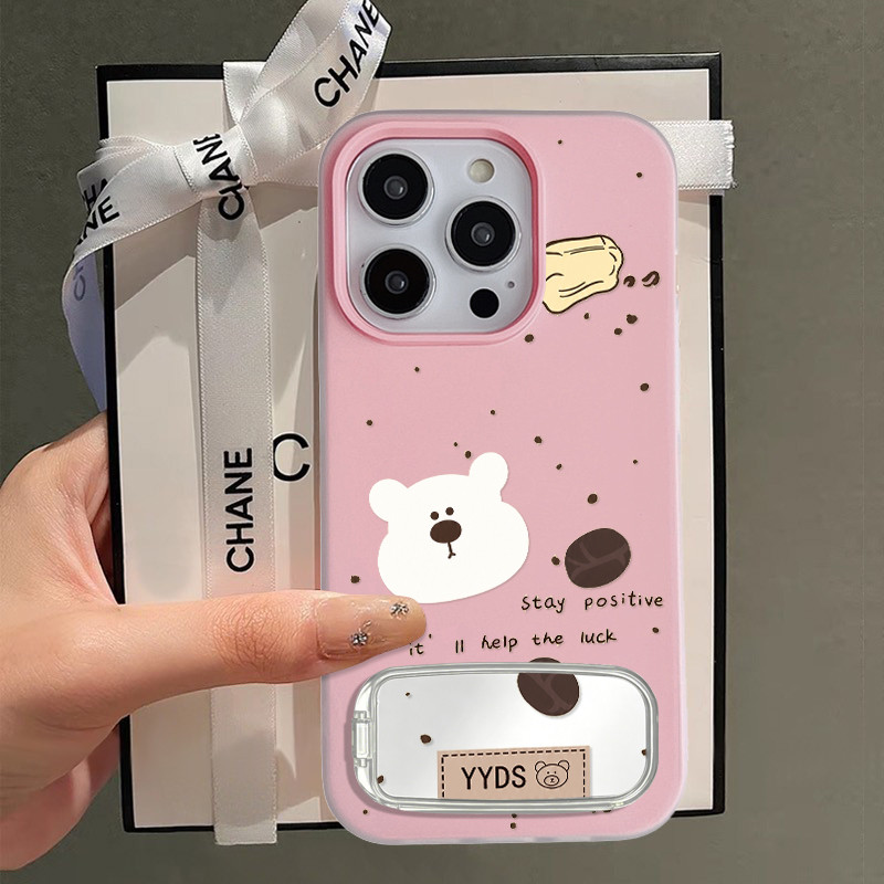HP GANTUNGAN [Case+Stand] Infinix Hot 70 60 Pro Plus 60I 40I 50I 50 4G Pro+ Itel P55 น่ารักล่าสุด Je