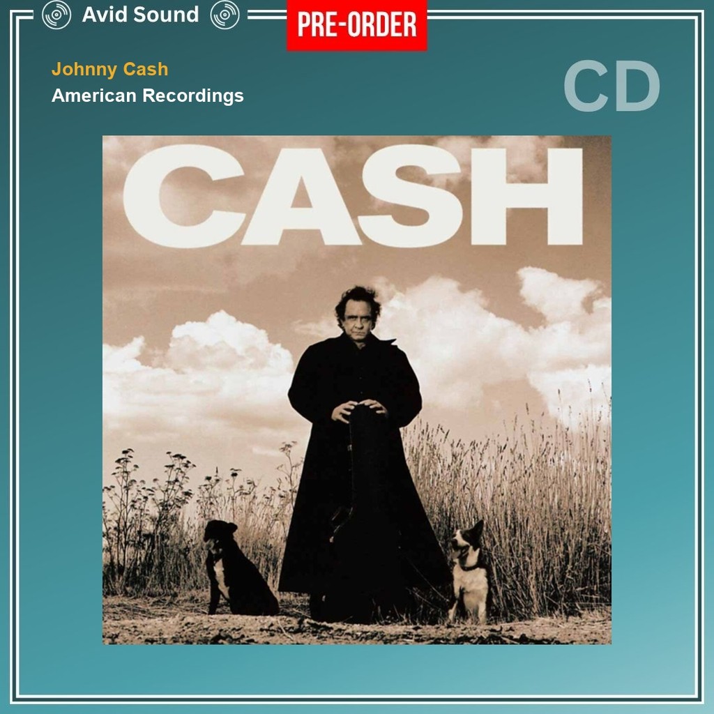 Pre-Order CD แผ่นซีดี Johnny Cash American Recordings ใหม่ ซีล Johnny Cash CD