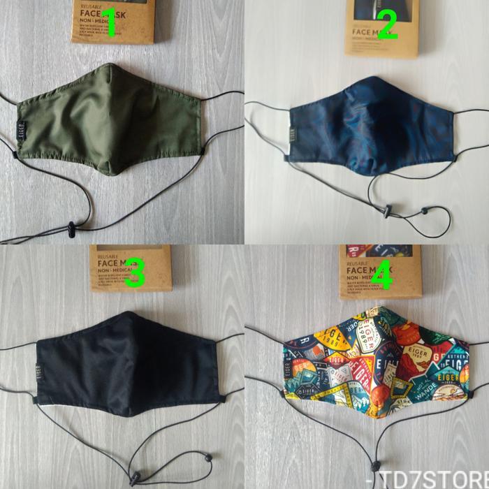Eiger Face Mask Non Medical E89 - ของแท้