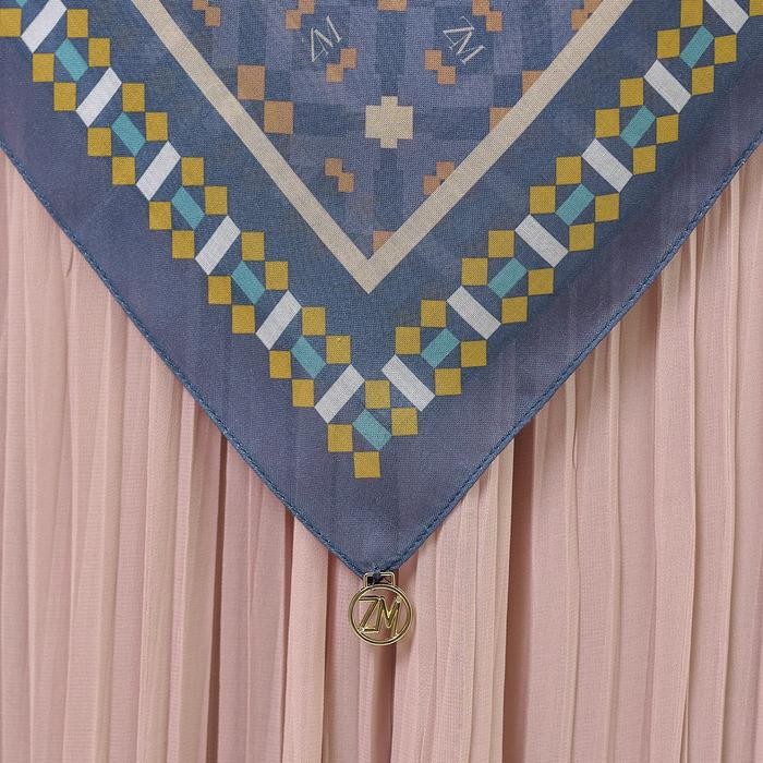 Tvkj- Zm Zaskia Mecca - Tasya Scarf Voil Hijab Motif - Harmony Series Soft Logo