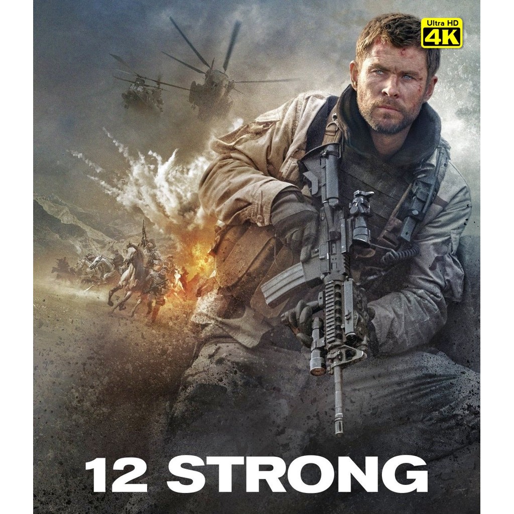 4K - 12 Strong (2018) 4K UHD ⭐6.4/10 Chris Hemsworth